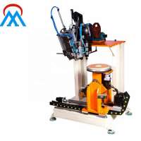 Industrial disk brush drilling and tufting machine/Abrasive brush making machine