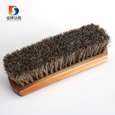 Horse Hair Suede Crepe Boot Cleaning Brush Leather Shoe Shine Brush