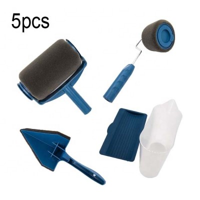 5/6Pcs Wall Decorative Paint Roller Brush Tools