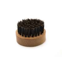 Popular Cheap Price 6cm Round Bamboo Wood Beard Brush