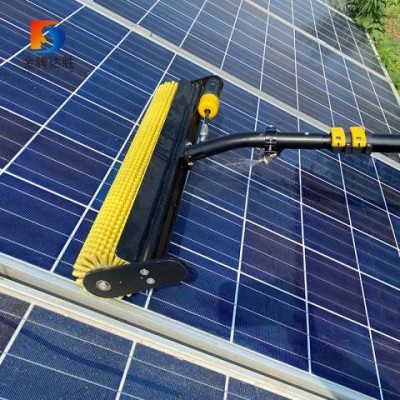 Solar Panel Cleaning Machine Electric Solar Panel Cleaning Rotating Brush