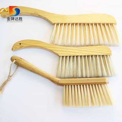 3 PCS Soft Bristles Wood Bed Cleaning Brush for Bed Sheets Clothes Sofa Carpet