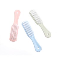 QY Multi-color optional high-quality plastic shoe cleaning brush soft bristles shoe washing brush clothes board shoe brush