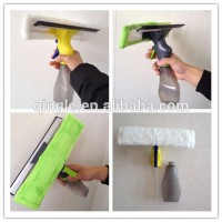 Colorful Best quality replaceable spray bottle brush spray window squeegee