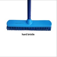 ITEM NO 0013 heavy duty floor cleaning push broom with long metal handle