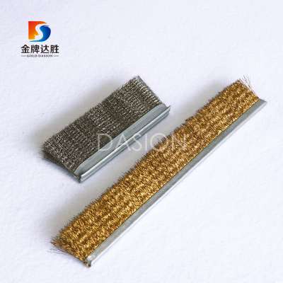 2019 China professional metal back heavy duty stainless steel strip brush