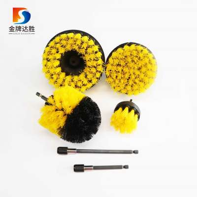 6 PCS  Nylon Power Scrubber Drill Brush Attachment Set Cleaning Kit